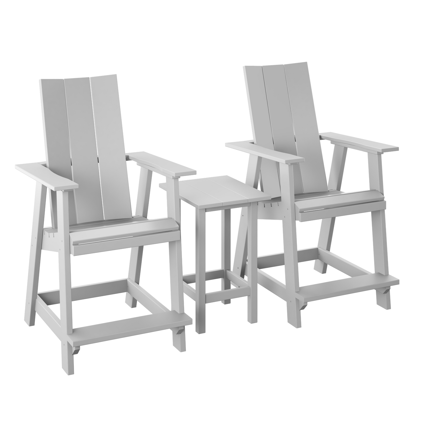 Polybird P67 Modern Balcony Set (COUNTER HEIGHT) - LEAD TIME TO SHIP 7 BUSINESS DAYS OR LESS