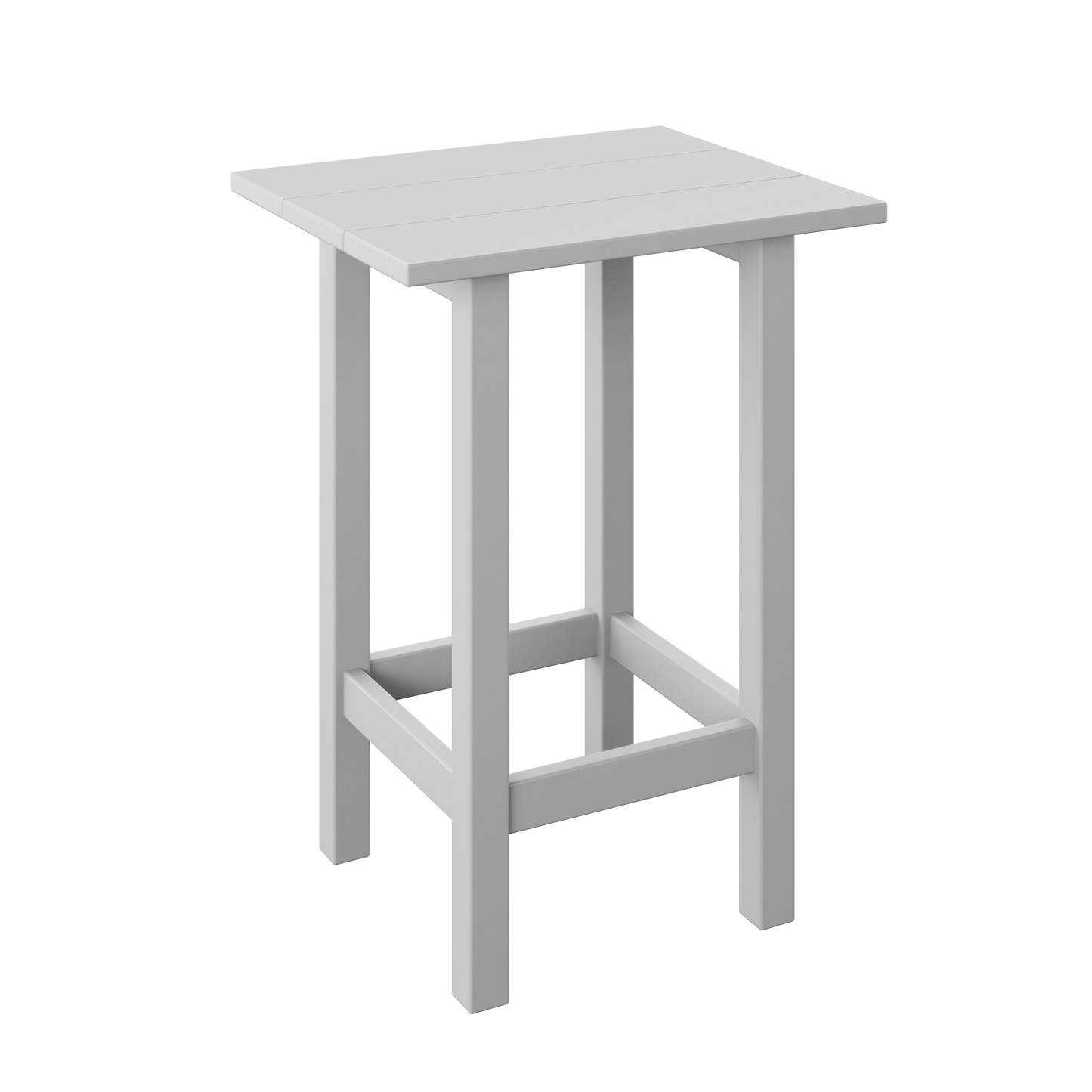 Polybird P65 Modern Balcony End Table (PAIRS WITH COUNTER HEIGHT CHAIRS) - LEAD TIME TO SHIP 7 BUSINESS DAYS OR LESS