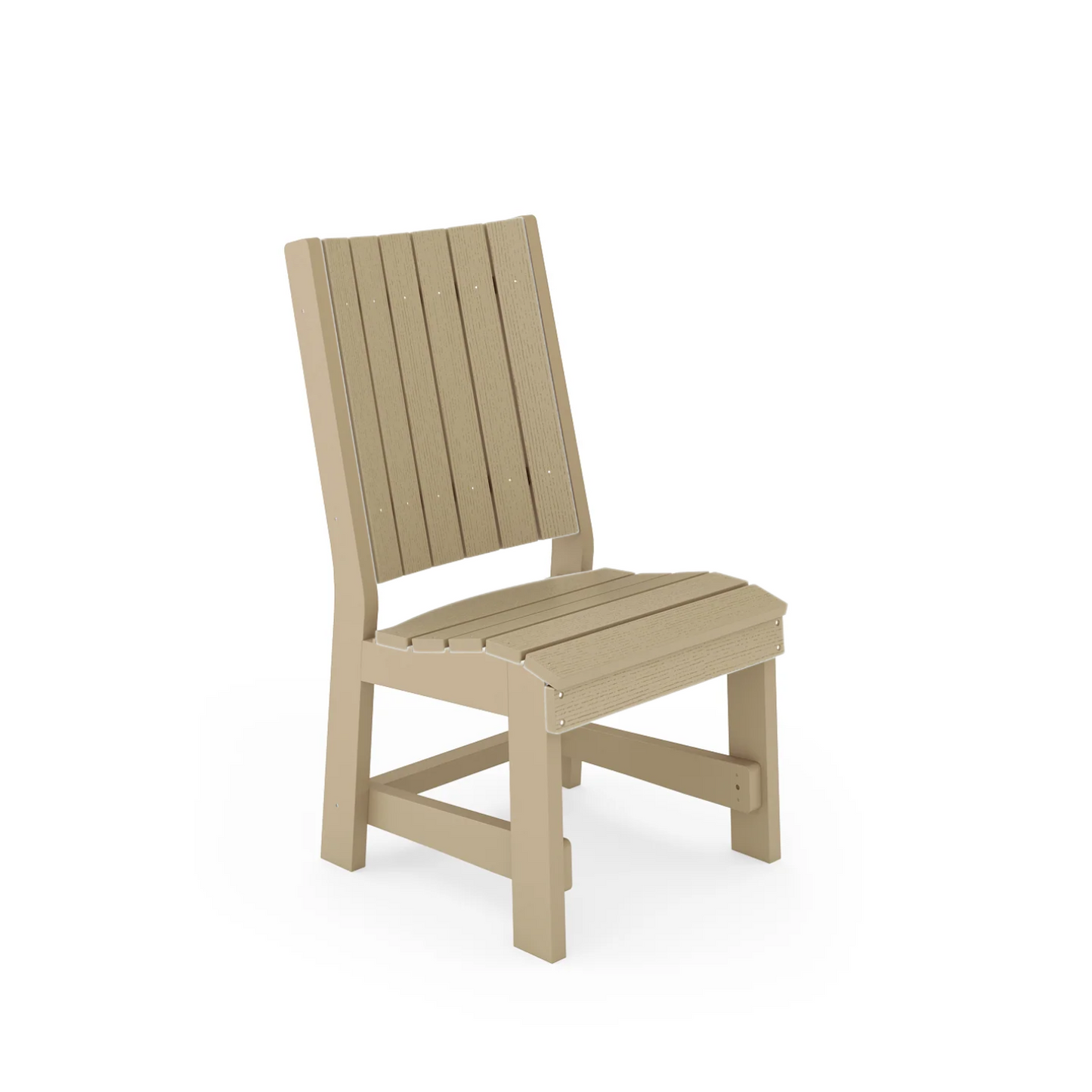 Sopoly Callaway Recycled Plastic Armless Dining Chair (DINING HEIGHT) - LEAD TIME TO SHIP 5 BUSINESS DAYS OR LESS