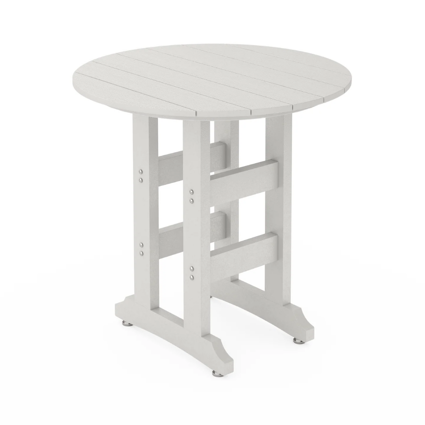 Sopoly 36" Recycled Plastic Round Counter Table (COUNTER HEIGHT) - LEAD TIME TO SHIP 5 BUSINESS DAYS OR LESS