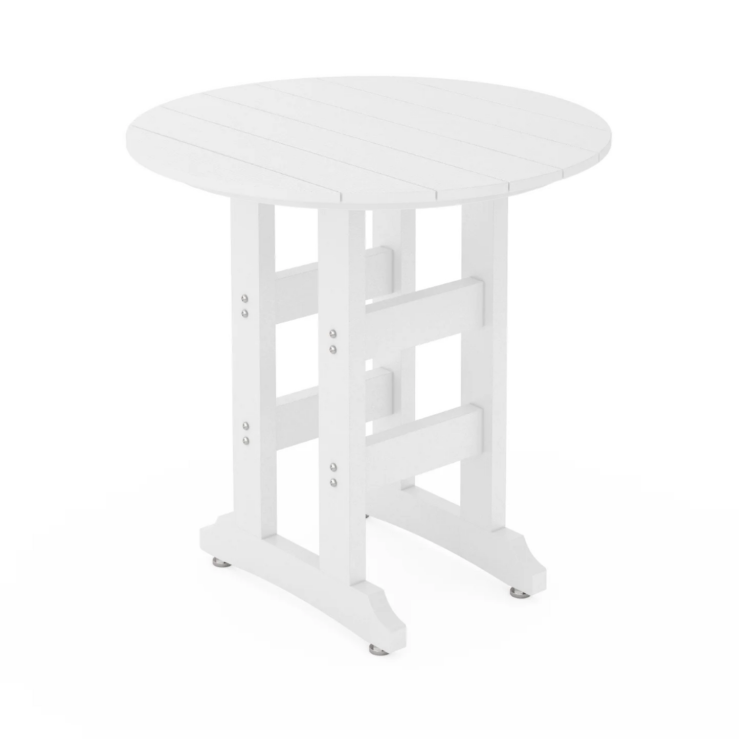 Sopoly 36" Recycled Plastic Round Counter Table (COUNTER HEIGHT) - LEAD TIME TO SHIP 5 BUSINESS DAYS OR LESS
