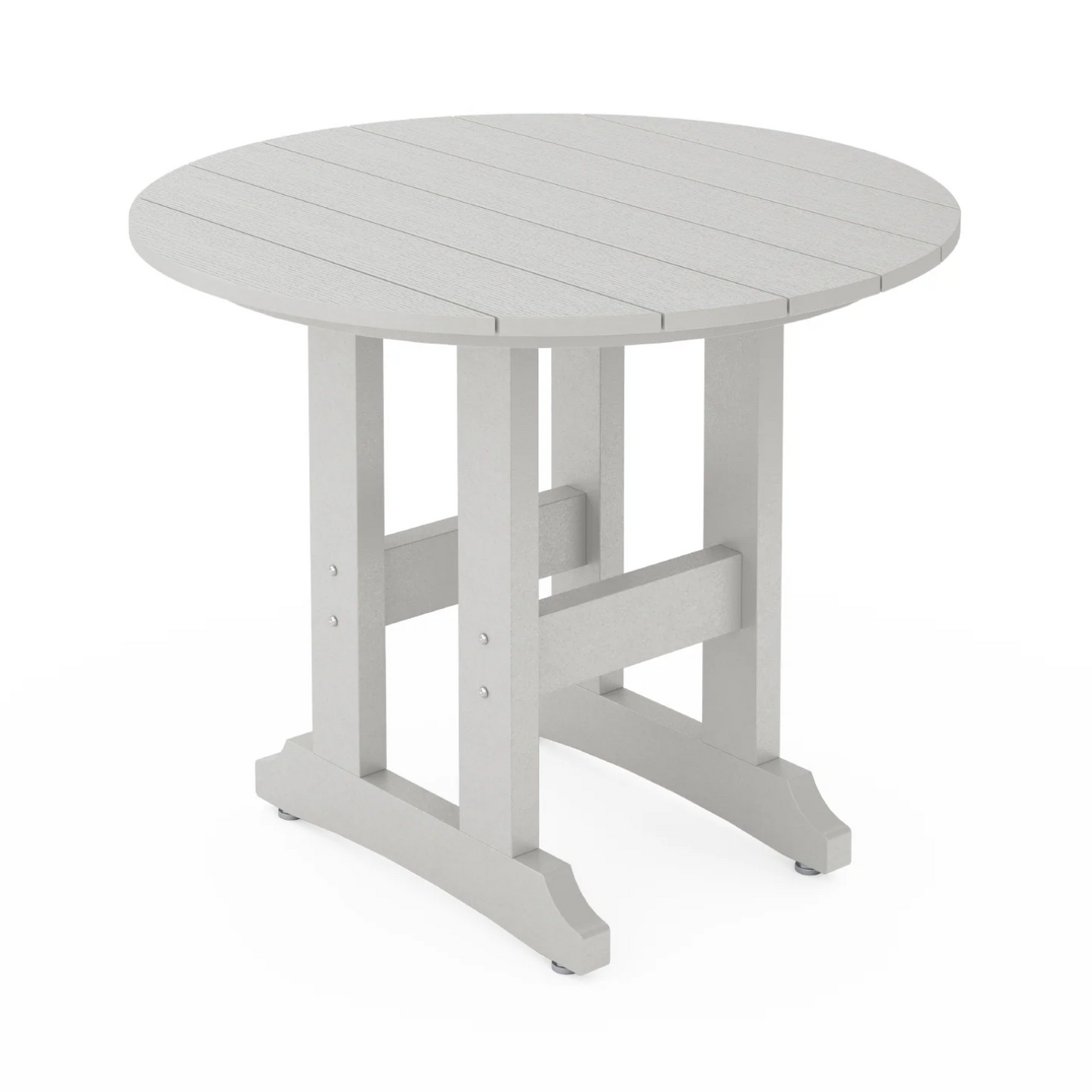 Sopoly 36" Recycled Plastic Round Dining Table (DINING HEIGHT) - LEAD TIME TO SHIP 5 BUSINESS DAYS OR LESS