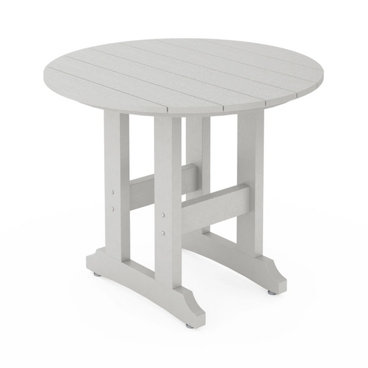 Sopoly 36" Recycled Plastic Round Dining Table (DINING HEIGHT) - LEAD TIME TO SHIP 5 BUSINESS DAYS OR LESS