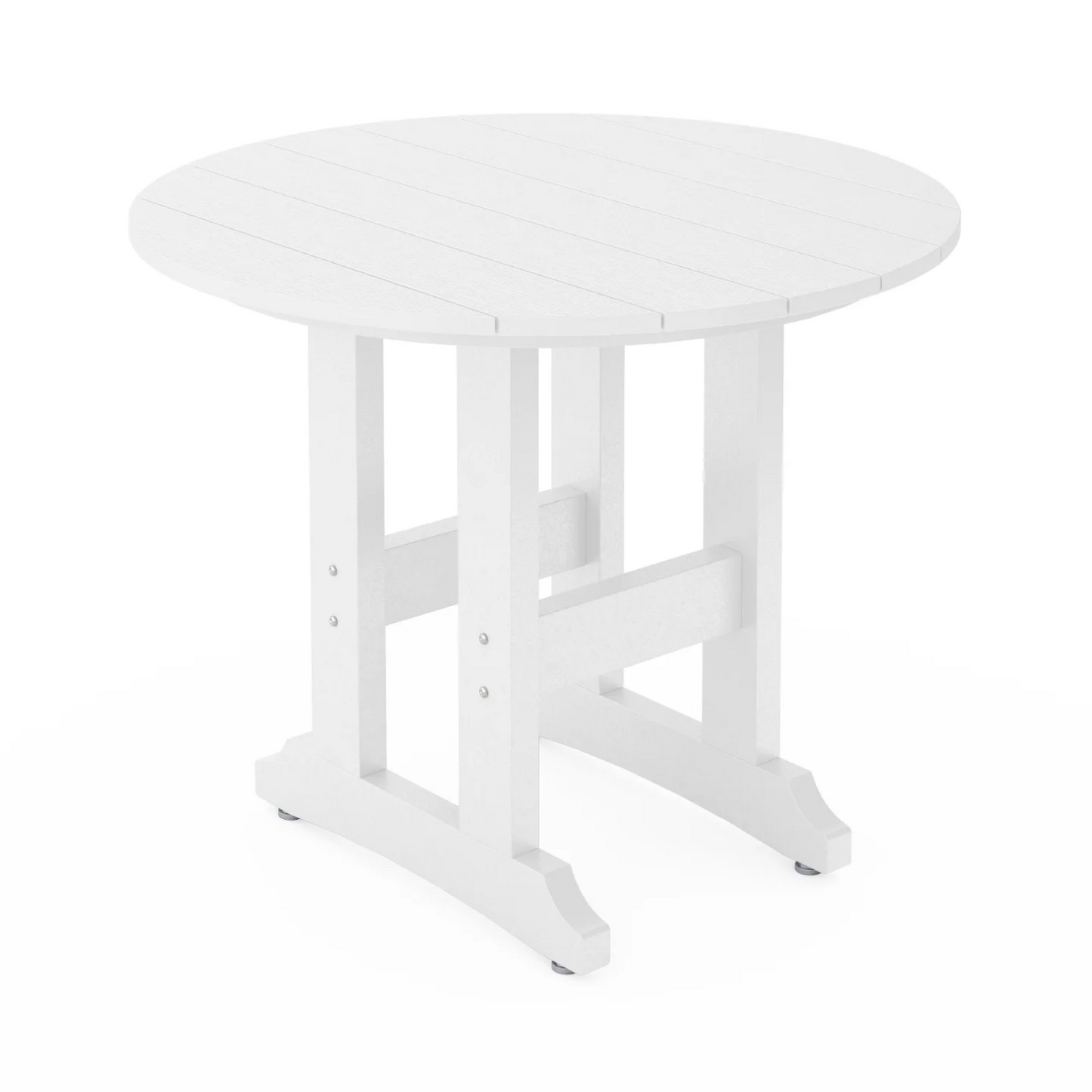 Sopoly 36" Recycled Plastic Round Dining Table (DINING HEIGHT) - LEAD TIME TO SHIP 5 BUSINESS DAYS OR LESS