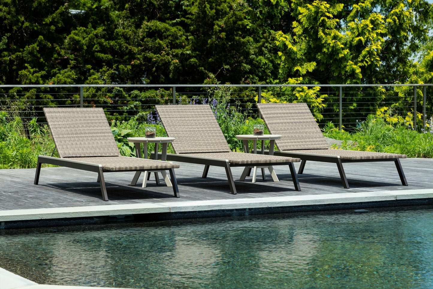 Seaside Casual Recycled Plastic MAD Chaise (WOVEN) - LEAD TIME TO SHIP 2 TO 4 WEEKS