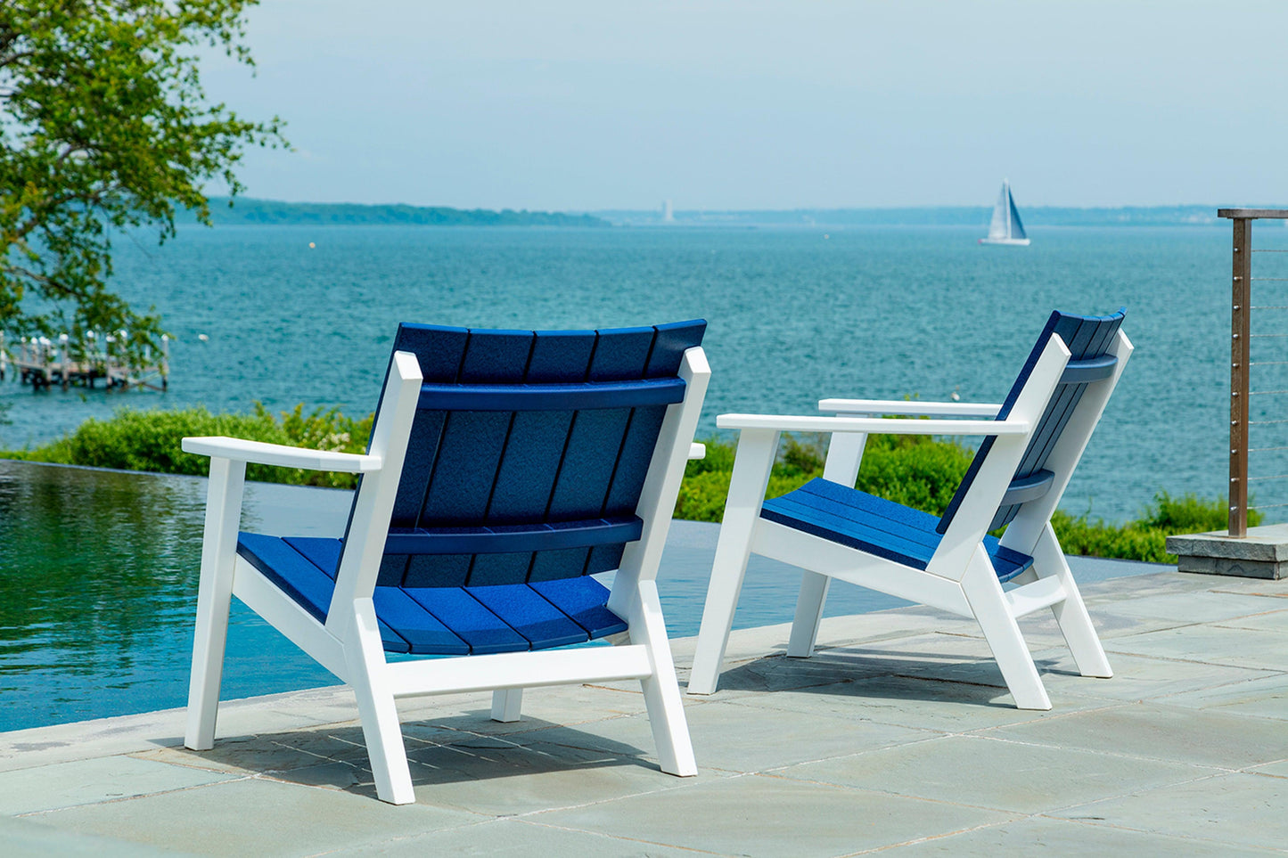 Seaside Casual Recycled Plastic MAD Chat Chair - LEAD TIME TO SHIP 2 TO 4 WEEKS