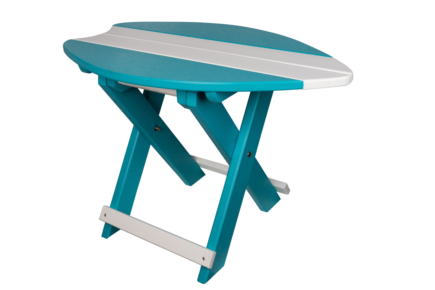 Beaver Dam Woodworks SurfAira Folding End Table - LEAD TIME TO SHIP 4 WEEKS OR LESS