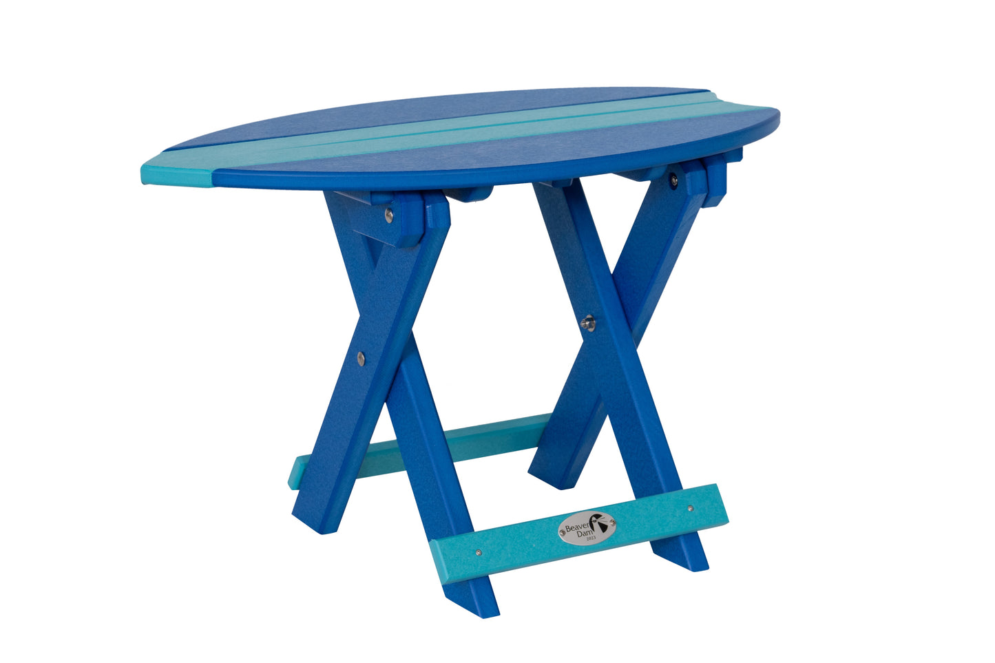 Beaver Dam Woodworks SurfAira Folding End Table - LEAD TIME TO SHIP 4 WEEKS OR LESS