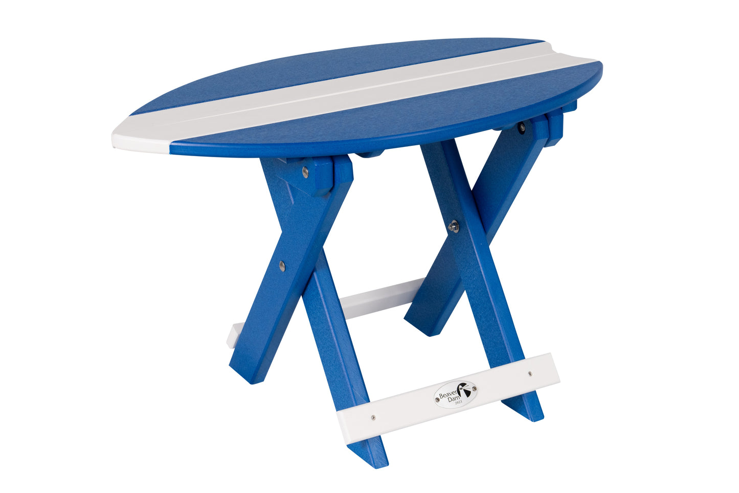 Beaver Dam Woodworks SurfAira Folding End Table - LEAD TIME TO SHIP 4 WEEKS OR LESS
