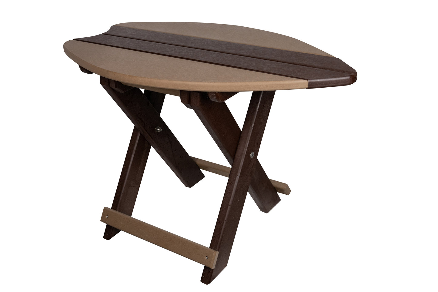 Beaver Dam Woodworks SurfAira Folding End Table - LEAD TIME TO SHIP 4 WEEKS OR LESS