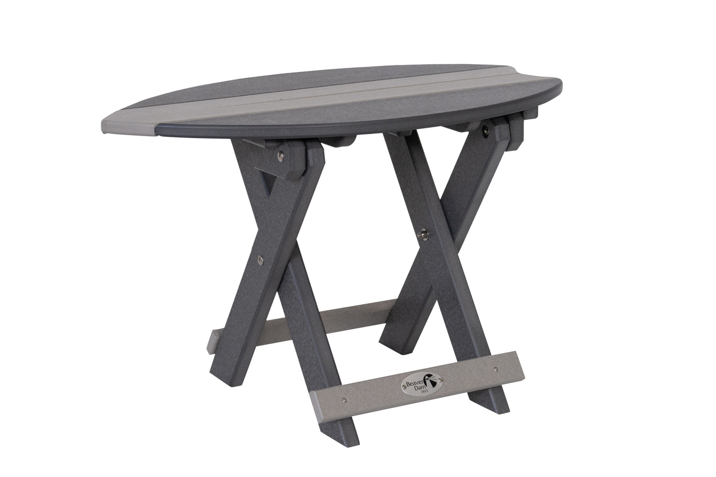 Beaver Dam Woodworks SurfAira Folding End Table - LEAD TIME TO SHIP 4 WEEKS OR LESS