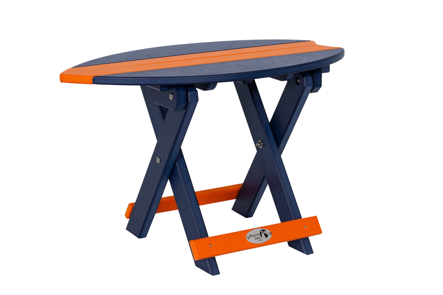 Beaver Dam Woodworks SurfAira Folding End Table - LEAD TIME TO SHIP 4 WEEKS OR LESS