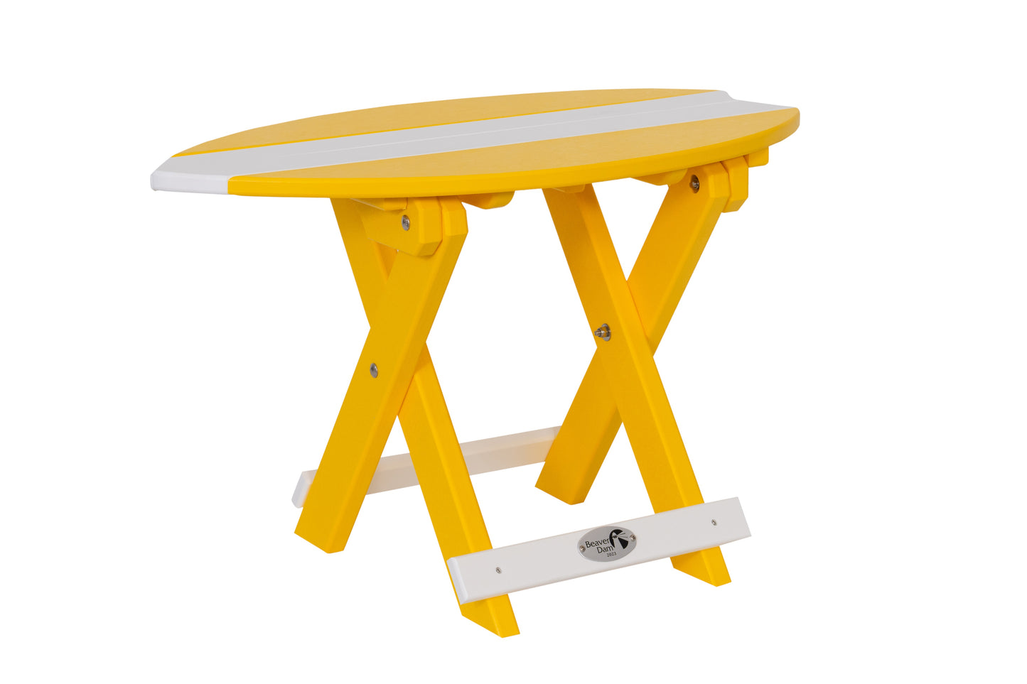 Beaver Dam Woodworks SurfAira Folding End Table - LEAD TIME TO SHIP 4 WEEKS OR LESS
