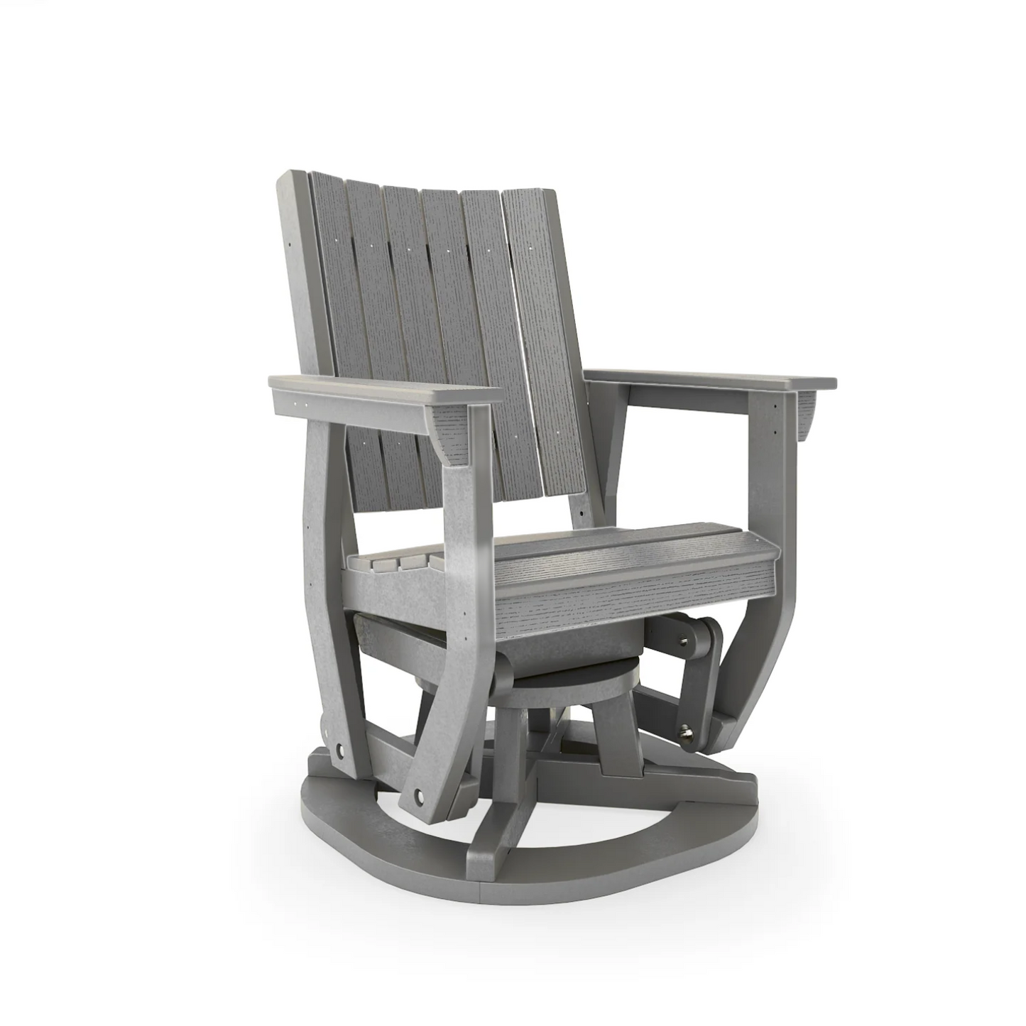 Sopoly Callaway Recycled Plastic Swivel Glider - LEAD TIME TO SHIP 5 BUSINESS DAYS OR LESS