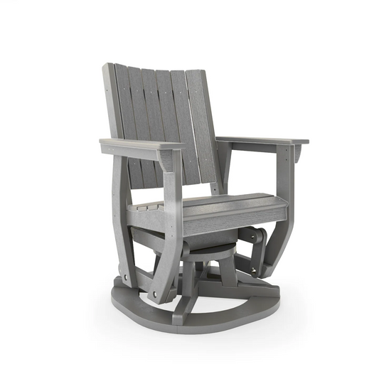 Sopoly Callaway Recycled Plastic Swivel Glider - LEAD TIME TO SHIP 5 BUSINESS DAYS OR LESS