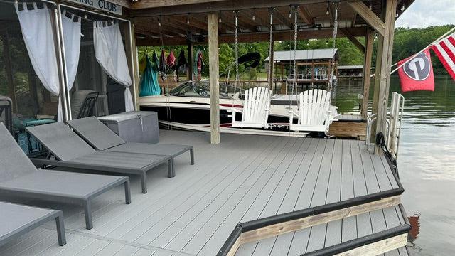 Bryton Park Poly Furniture Amish Made Recycled Plastic Single Adirondack Porch Swing - LEAD TIME TO SHIP 10 BUSINESS DAYS