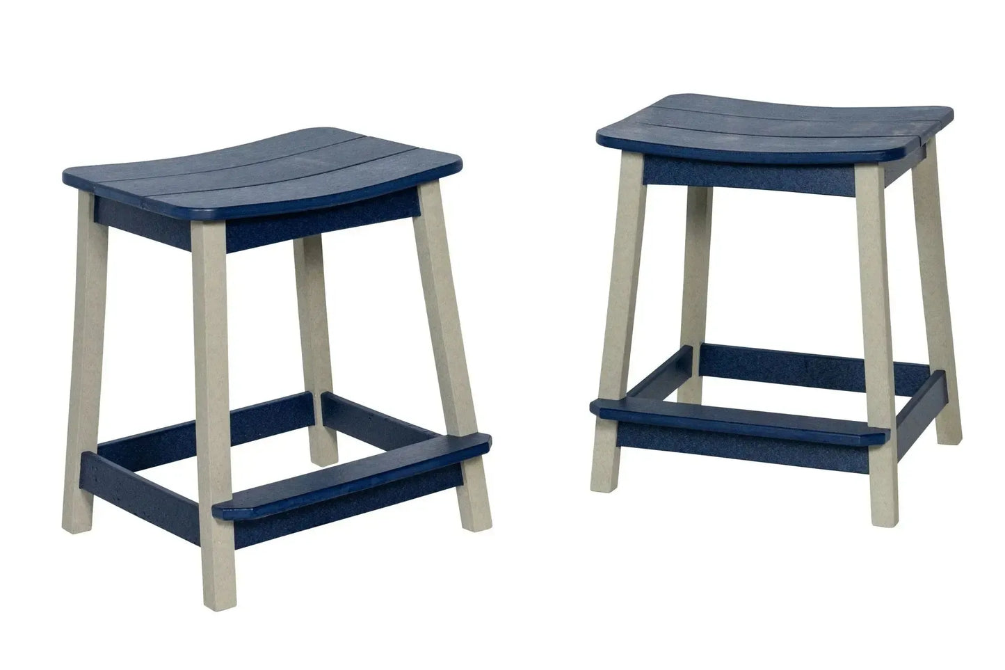 Beaver Dam Woodworks SurfAira Saddle Counter Stool (COUNTER HEIGHT) - LEAD TIME TO SHIP 4 WEEKS OR LESS