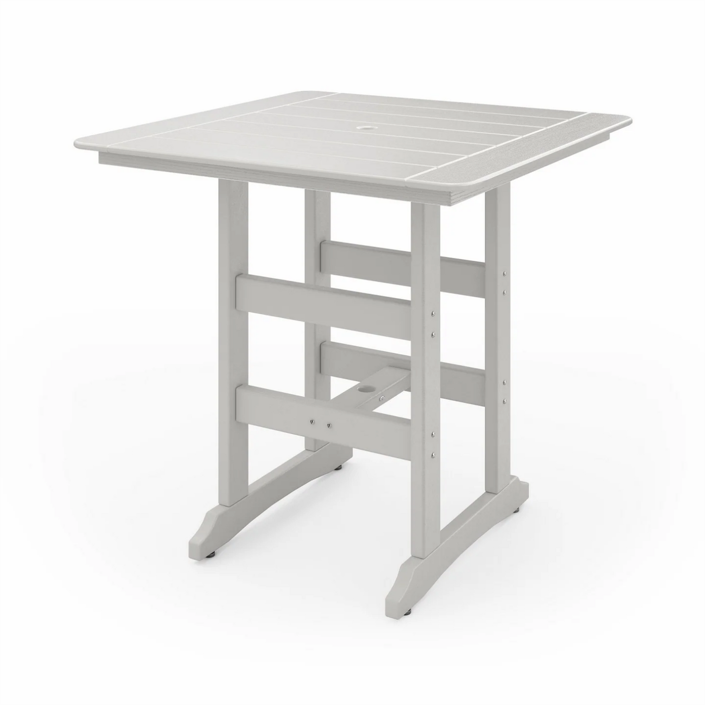 Sopoly 44" Savannah Recycled Plastic Square Bar Table (BAR HEIGHT) - LEAD TIME TO SHIP 5 BUSINESS DAYS OR LESS