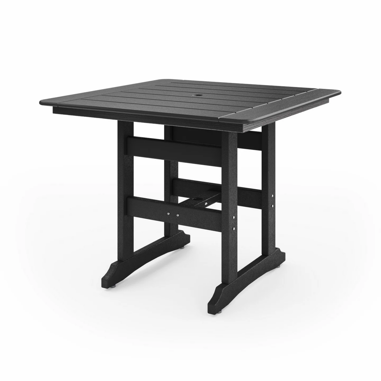 Sopoly 44" Savannah Recycled Plastic Square Counter Table (COUNTER HEIGHT) - LEAD TIME TO SHIP 5 BUSINESS DAYS OR LESS