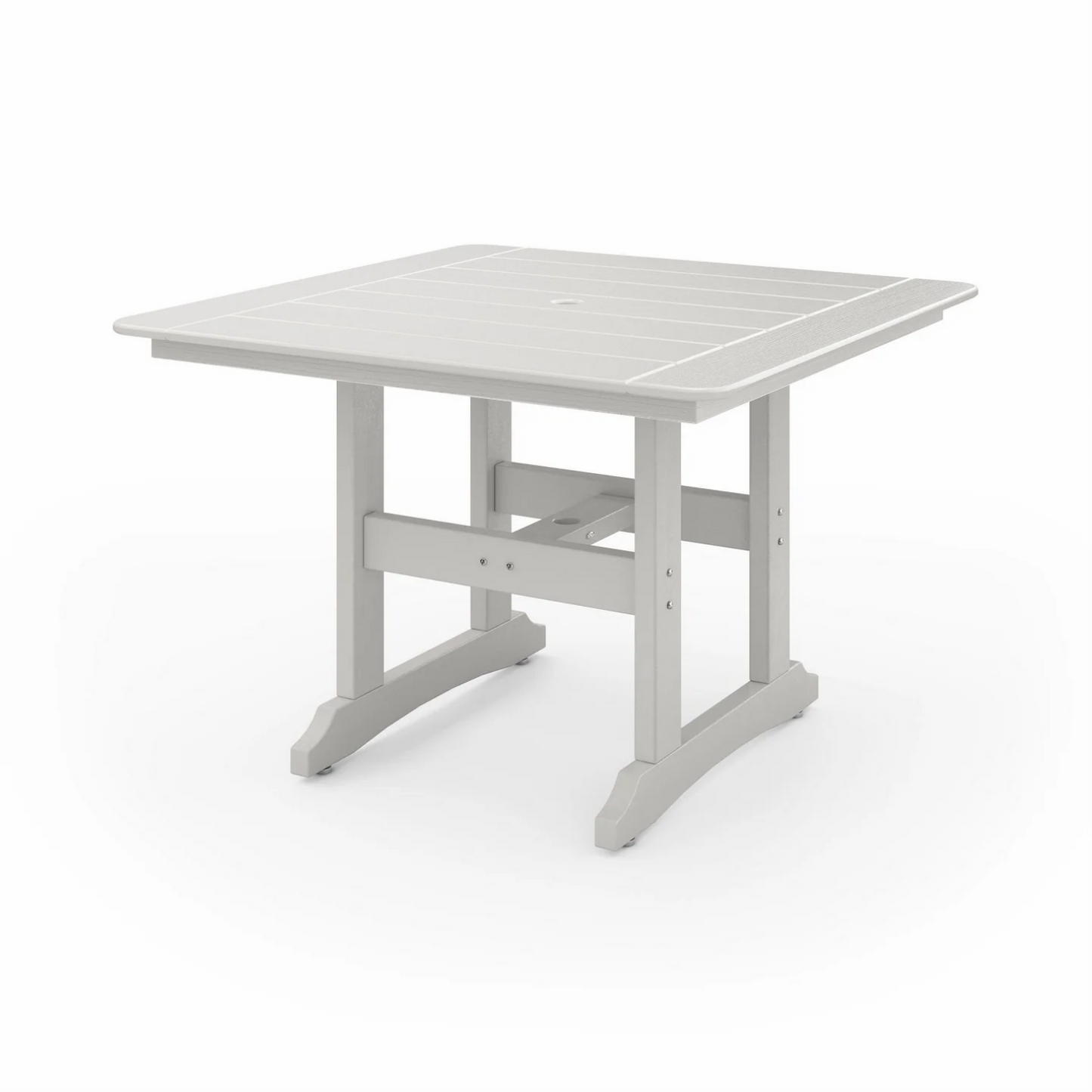 Sopoly 44" Savannah Recycled Plastic Square Dining Table (DINING HEIGHT) - LEAD TIME TO SHIP 5 BUSINESS DAYS OR LESS