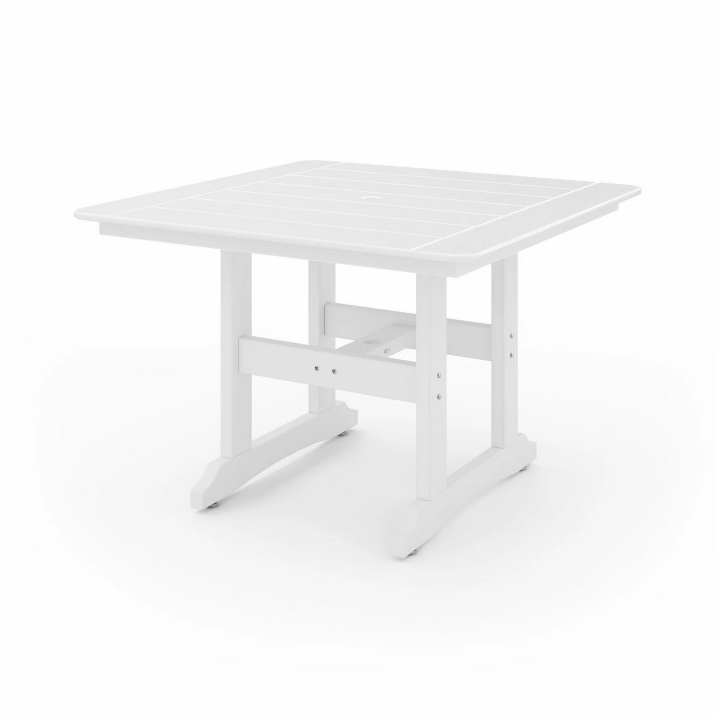 Sopoly 44" Savannah Recycled Plastic Square Dining Table (DINING HEIGHT) - LEAD TIME TO SHIP 5 BUSINESS DAYS OR LESS