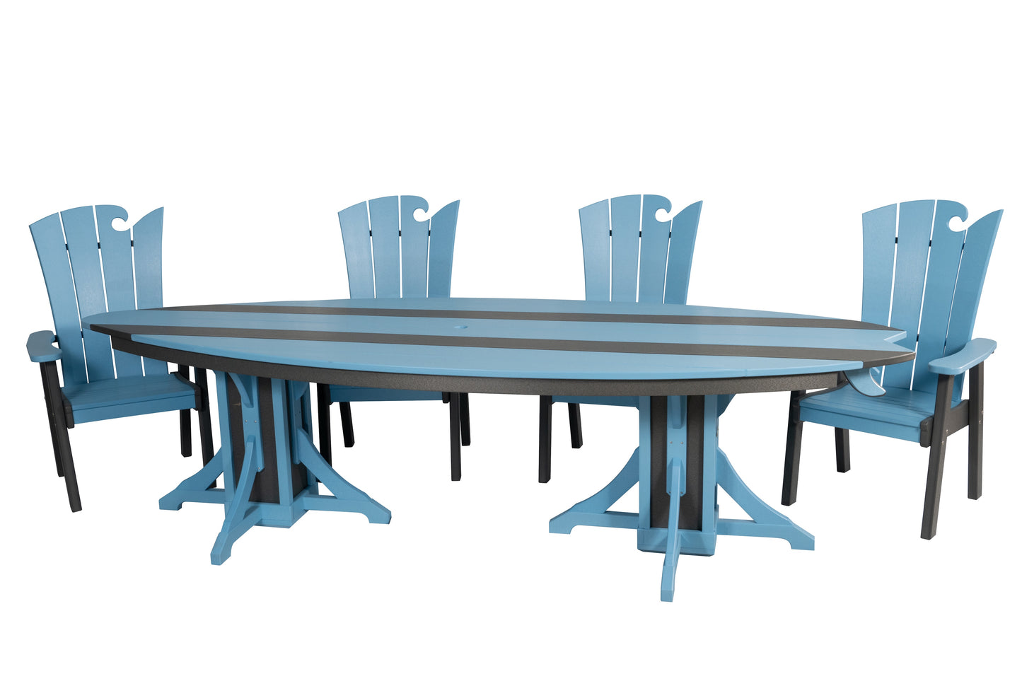 Beaver Dam Outdoor 10' Surf-Aira Bar Table (BAR HEIGHT) - LEAD TIME TO SHIP 4 WEEKS OR LESS