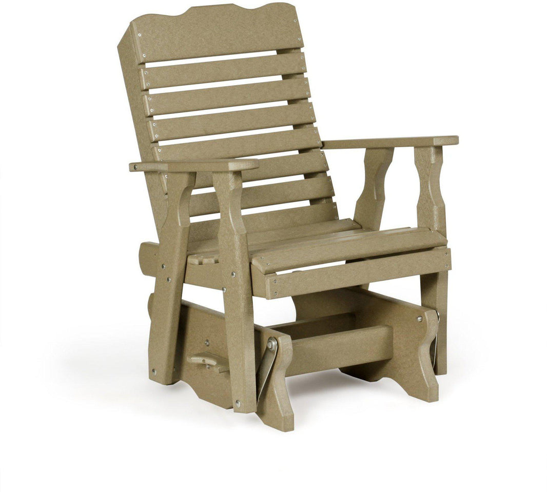 Composite Glider Rocking Chairs | Adirondack Glider Chairs – Rocking ...