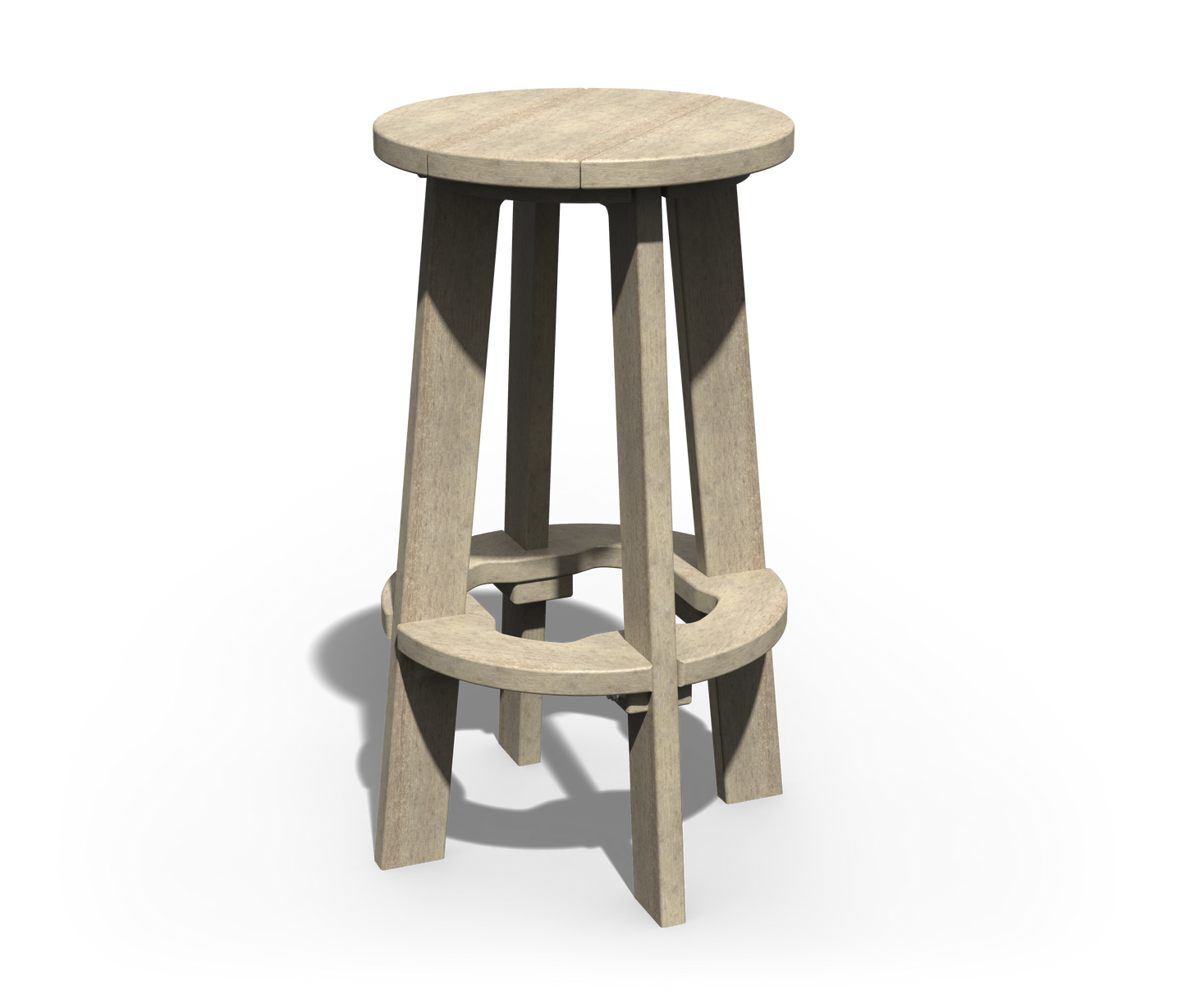 Patiova Recycled Plastic Bar Stool - LEAD TIME TO SHIP 3 WEEKS