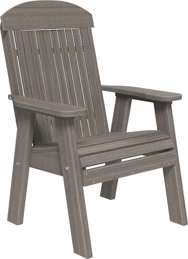 LuxCraft Classic Highback Recycled Plastic 2ft Chair  - LEAD TIME TO SHIP 7 BUSINESS DAYS OR LESS
