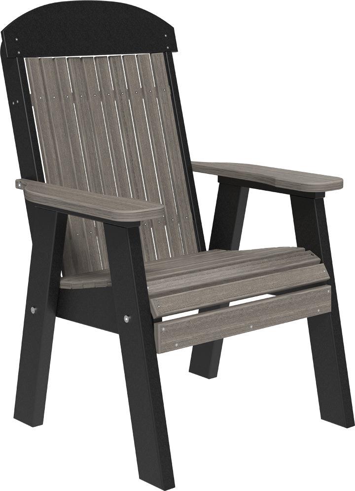 LuxCraft Classic Highback Recycled Plastic 2ft Chair  - LEAD TIME TO SHIP 7 BUSINESS DAYS OR LESS