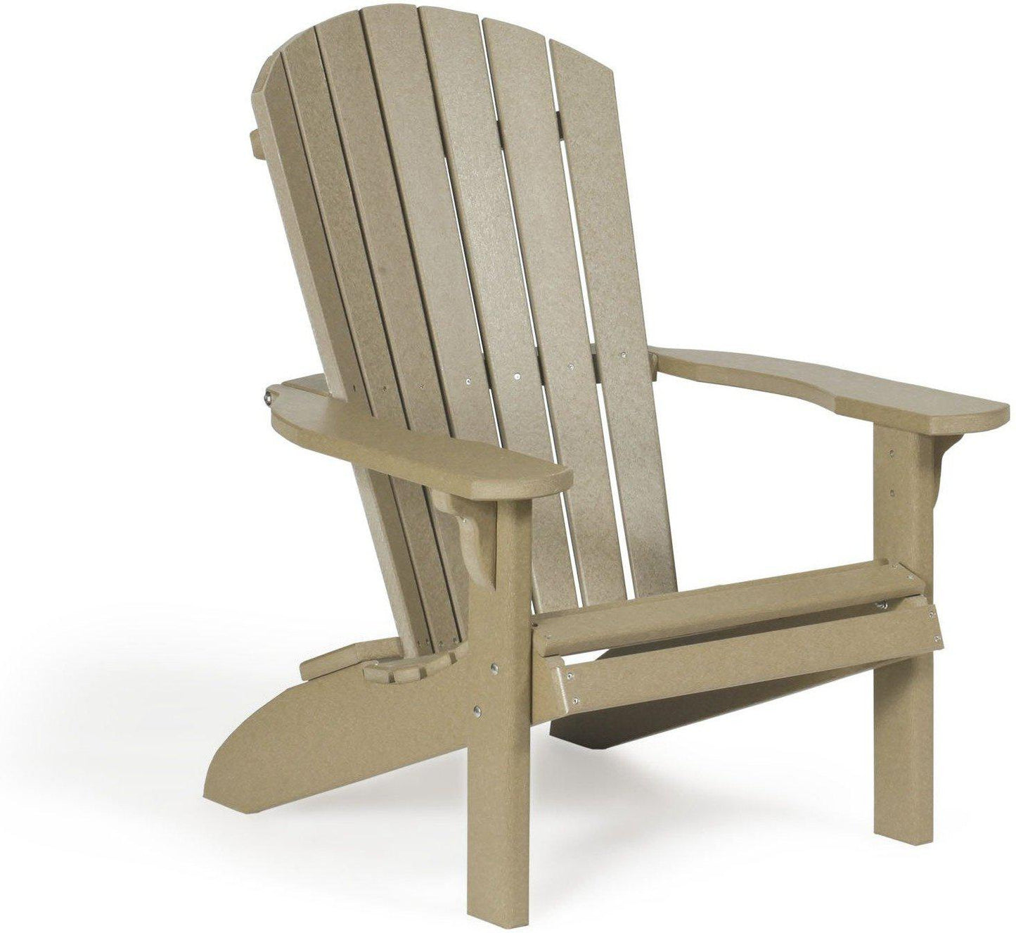 Leisure Lawns Amish Made Recycled Plastic Fan-Back Adirondack Chair Model #360 - LEAD TIME TO SHIP 6 WEEKS OR LESS