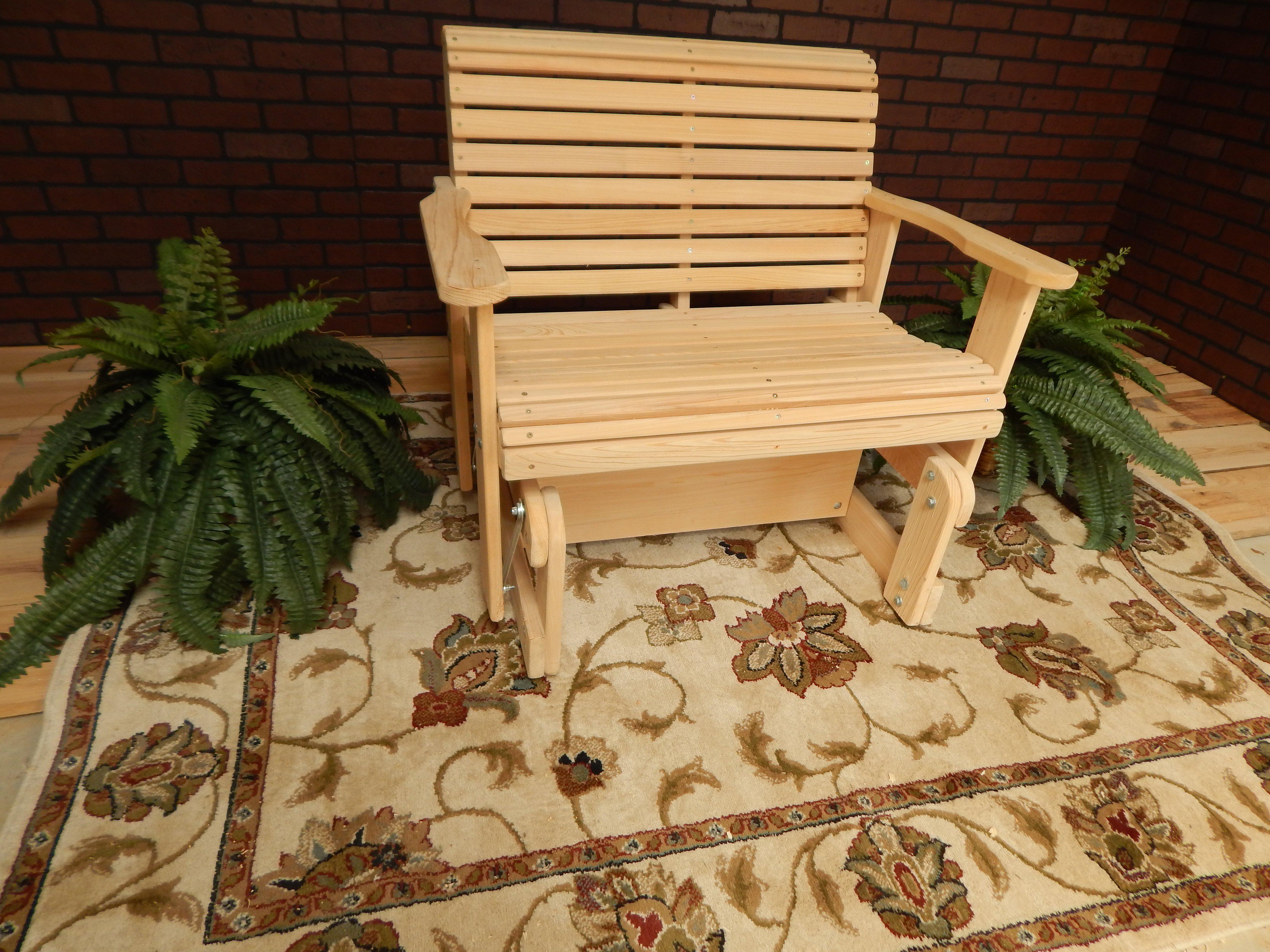 3ft Cypress Glider chair | LA Swings | – Rocking Furniture