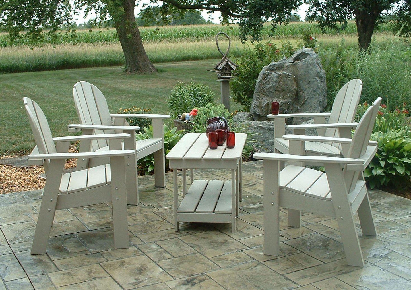 Tailwind Furniture Recycled Plastic Coffee Table - LEAD TIME TO SHIP 15 TO 20 BUSINESS DAYS
