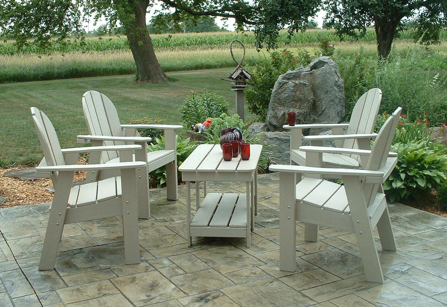 Tailwind Furniture Recycled Plastic Coffee Table - LEAD TIME TO SHIP 15 TO 20 BUSINESS DAYS