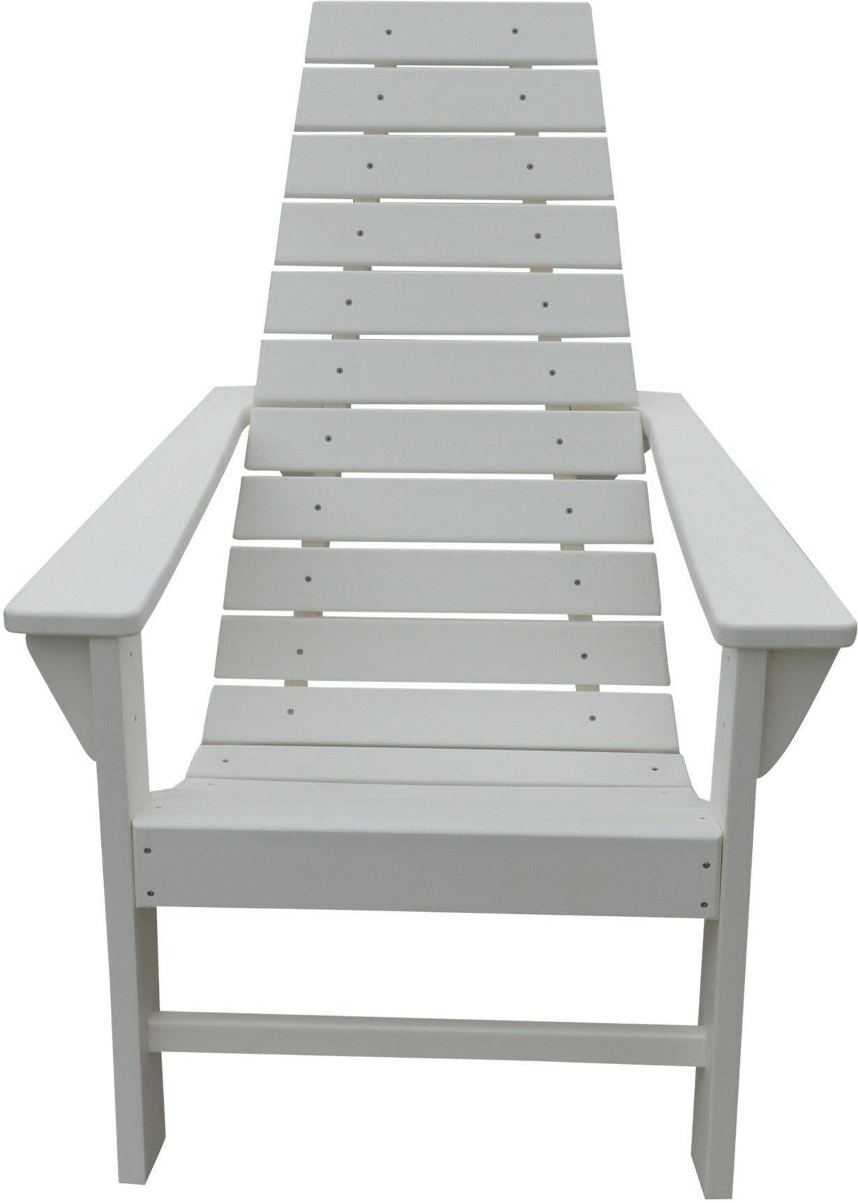 A&L Furniture Co. Recycled Plastic New Hope Contemporary Adirondack Chair - LEAD TIME TO SHIP 10 BUSINESS DAYS