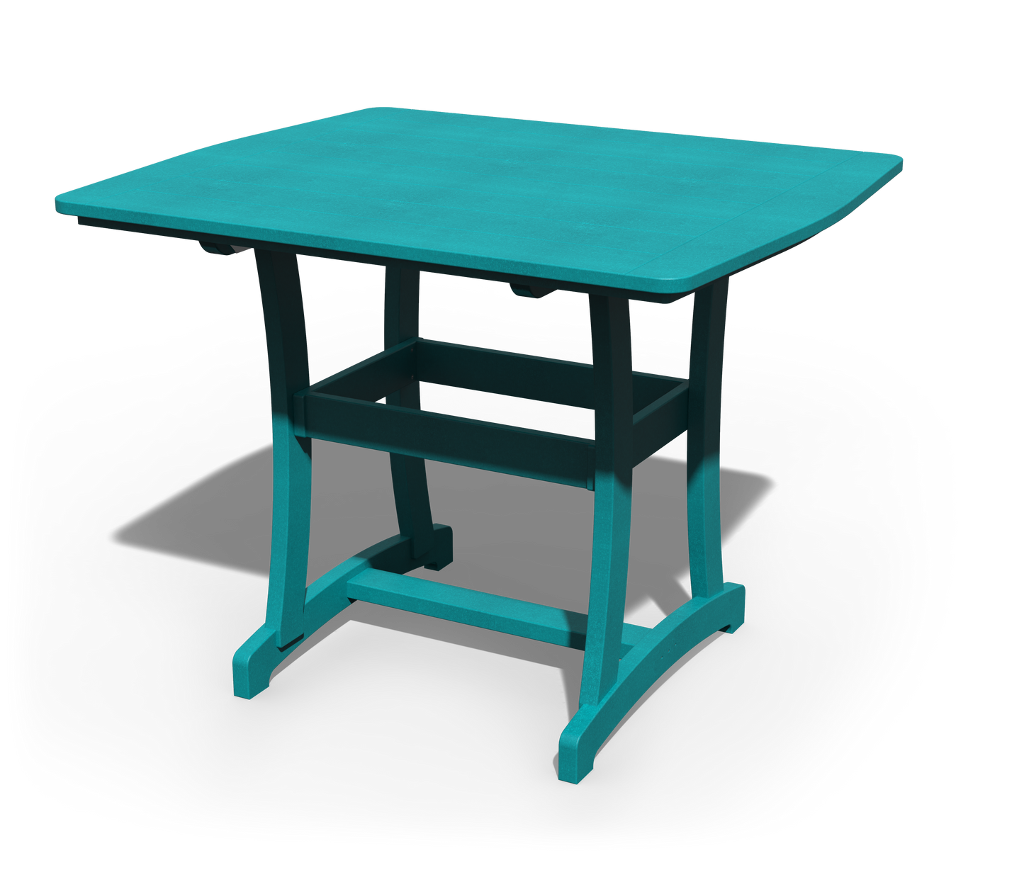 Patiova Recycled Plastic 4'x4' Legacy Bar Table - LEAD TIME TO SHIP 3 WEEKS