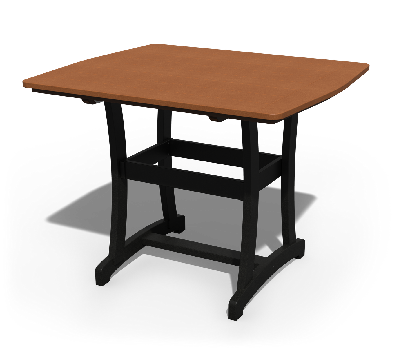 Patiova Recycled Plastic 4'x4' Legacy Bar Table - LEAD TIME TO SHIP 3 WEEKS