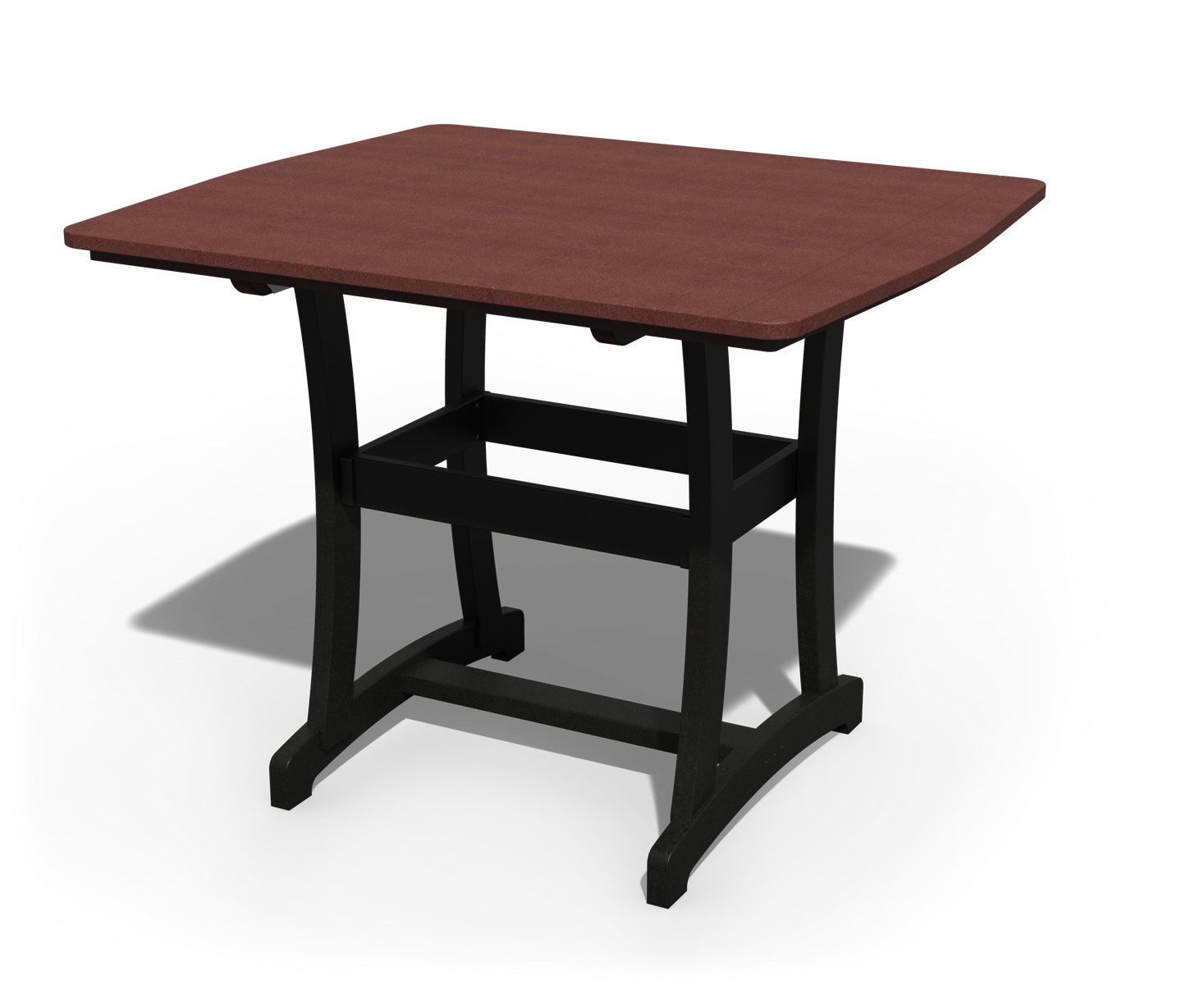 Patiova Recycled Plastic 4'x4' Legacy Bar Table - LEAD TIME TO SHIP 3 WEEKS