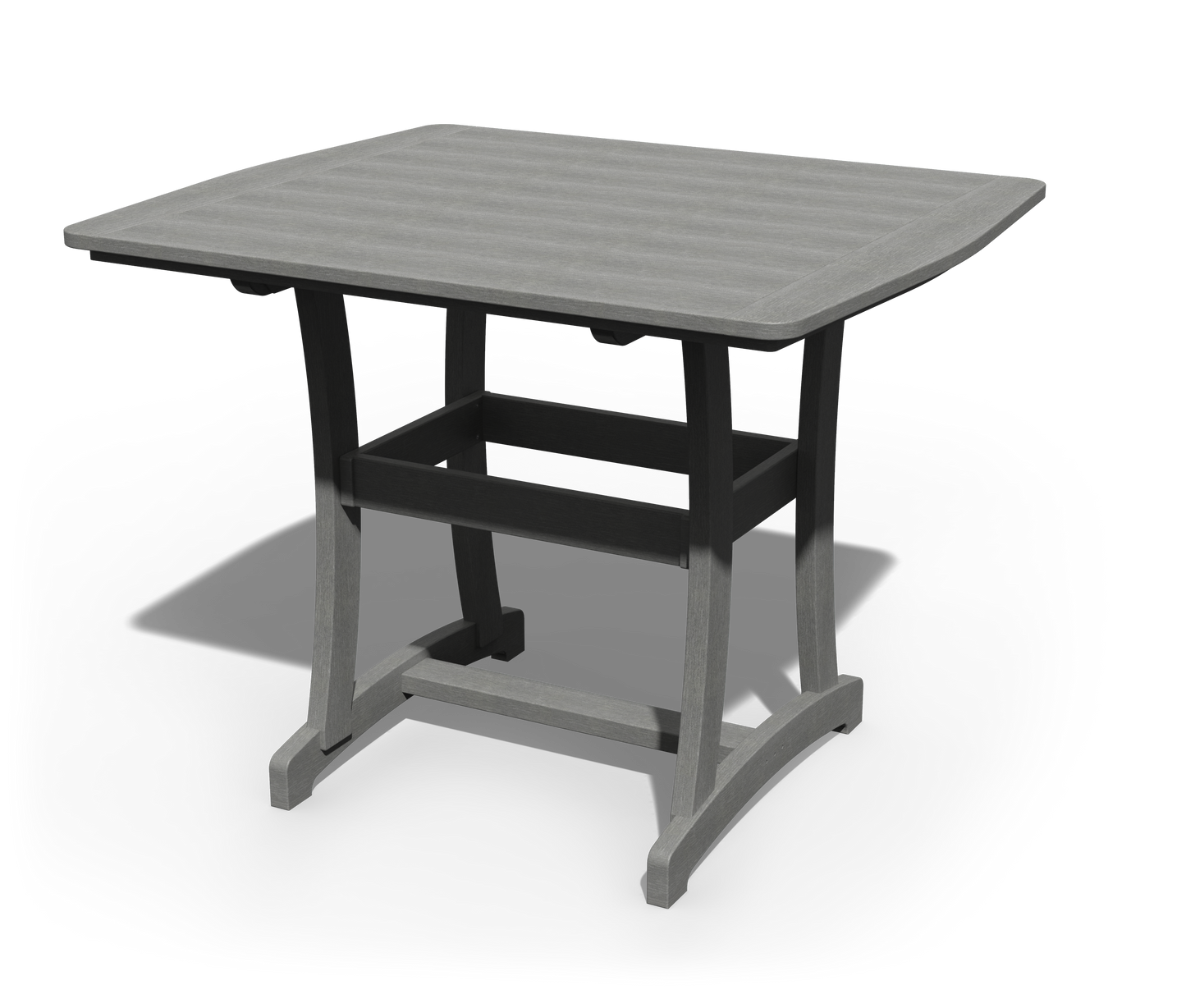 Patiova Recycled Plastic 4'x4' Legacy Bar Table - LEAD TIME TO SHIP 3 WEEKS