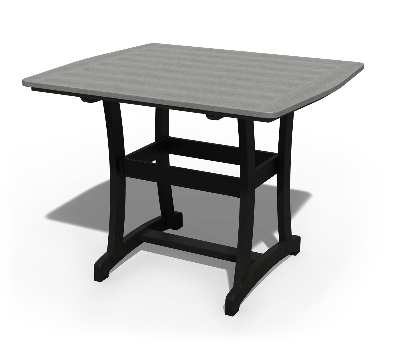 Patiova Recycled Plastic 4'x4' Legacy Bar Table - LEAD TIME TO SHIP 3 WEEKS