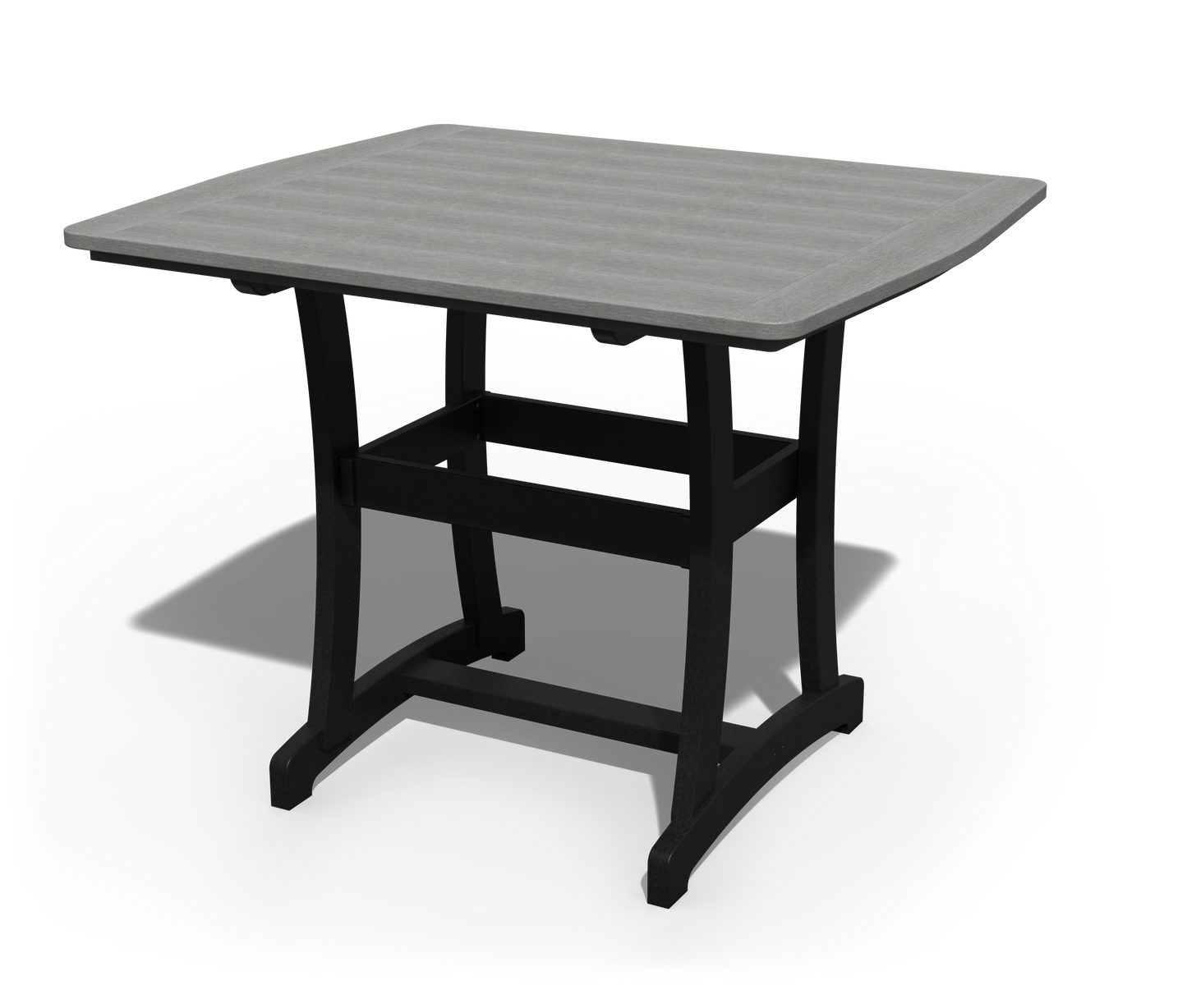 Patiova Recycled Plastic 4'x4' Legacy Bar Table - LEAD TIME TO SHIP 4 WEEKS