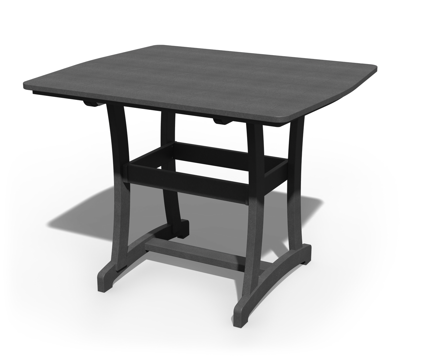 Patiova Recycled Plastic 4'x4' Legacy Bar Table - LEAD TIME TO SHIP 3 WEEKS