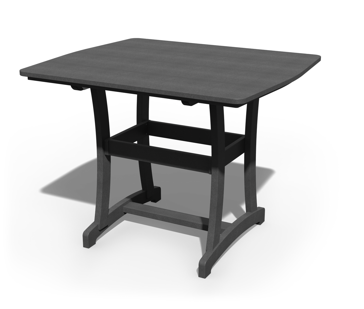 Patiova Recycled Plastic 4'x4' Legacy Bar Table - LEAD TIME TO SHIP 4 WEEKS