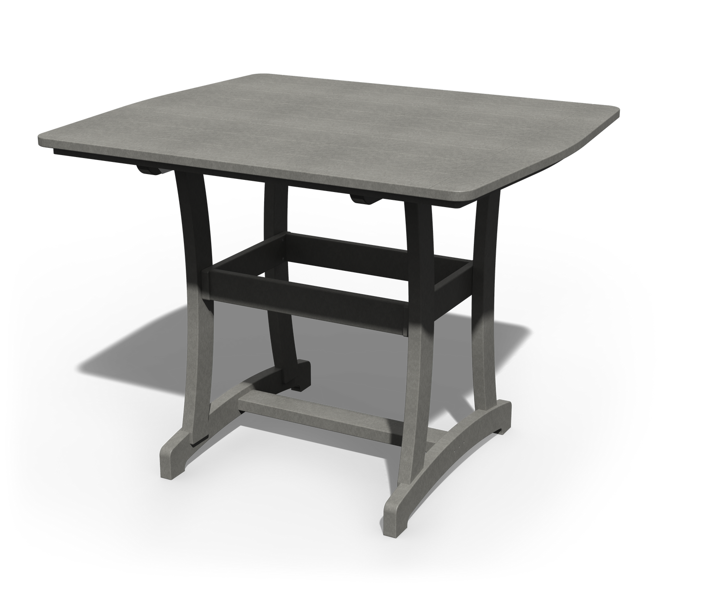 Patiova Recycled Plastic 4'x4' Legacy Bar Table - LEAD TIME TO SHIP 3 WEEKS