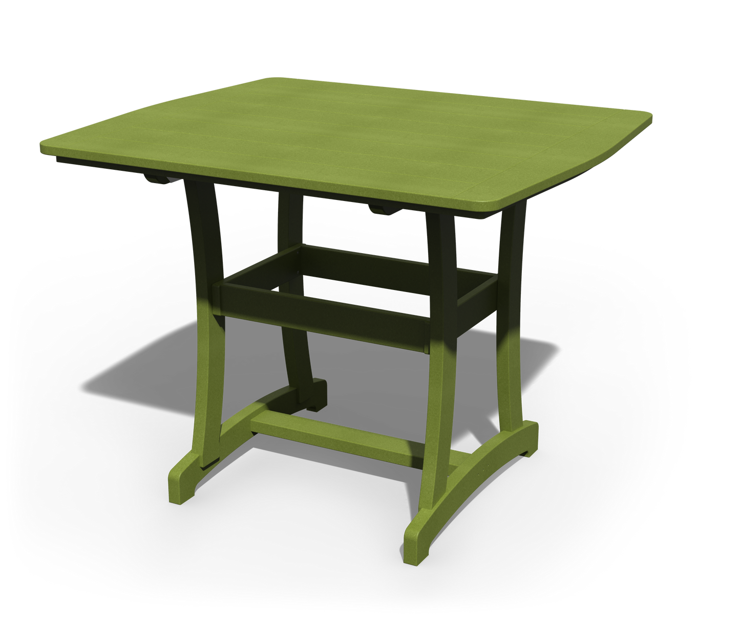Patiova Recycled Plastic 4'x4' Legacy Bar Table - LEAD TIME TO SHIP 3 WEEKS