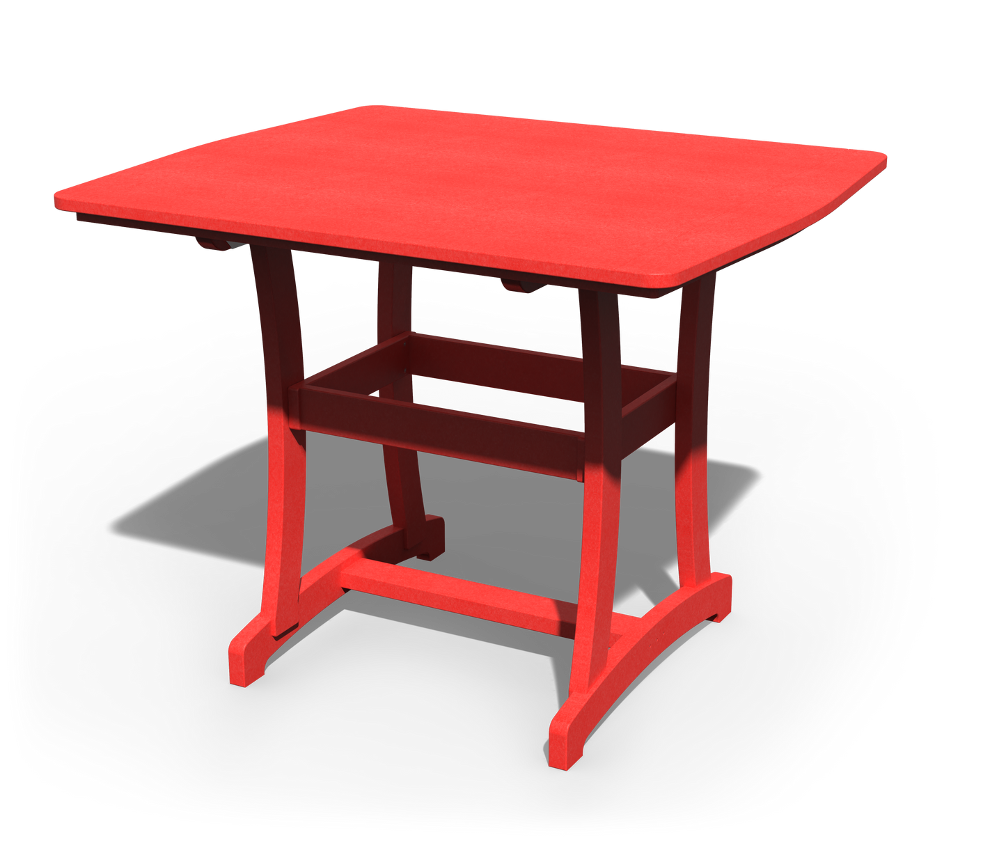 Patiova Recycled Plastic 4'x4' Legacy Bar Table - LEAD TIME TO SHIP 3 WEEKS