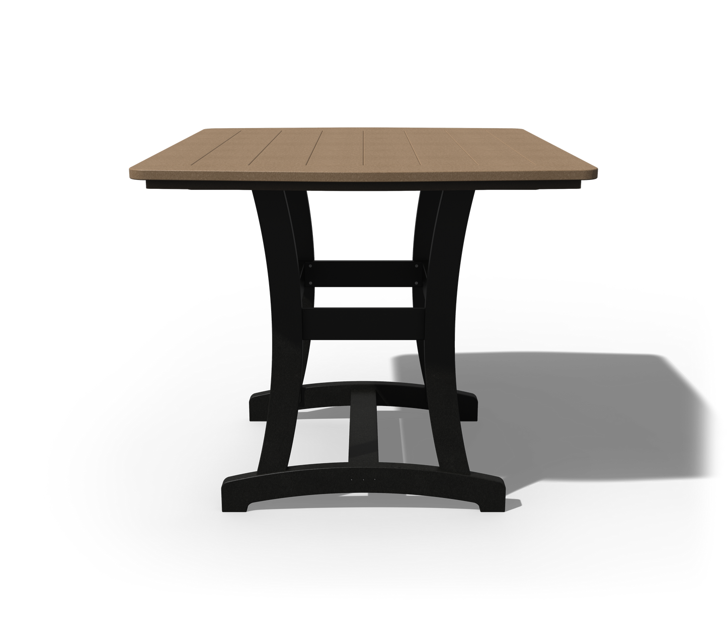 Patiova Recycled Plastic 4'x4' Legacy Bar Table - LEAD TIME TO SHIP 3 WEEKS