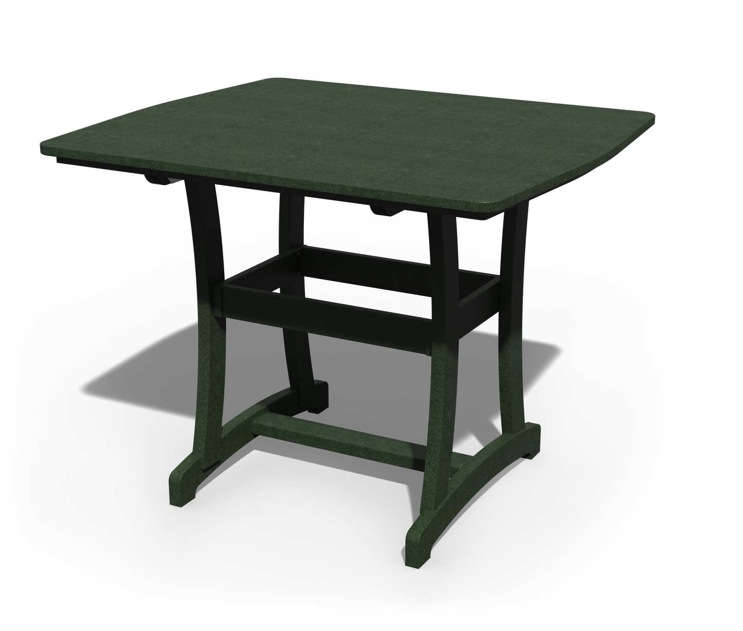 Patiova Recycled Plastic 4'x4' Legacy Bar Table - LEAD TIME TO SHIP 3 WEEKS
