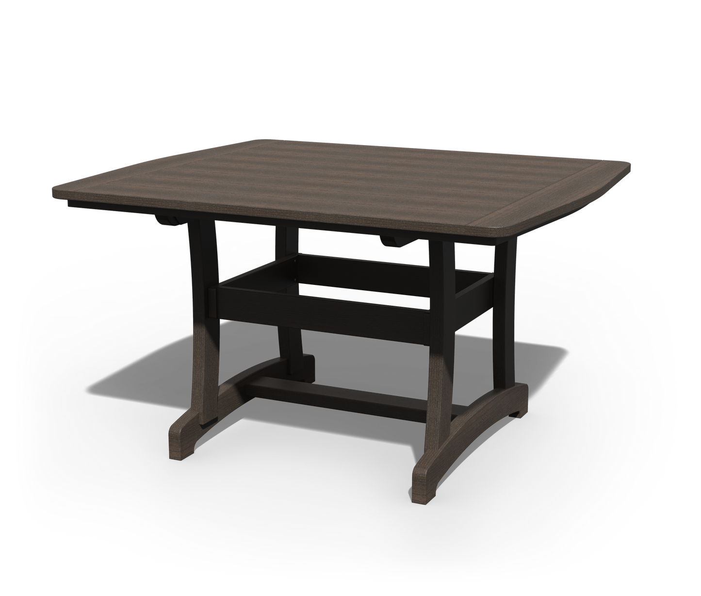 Patiova Recycled Plastic 4'x4' Legacy Dining Table - LEAD TIME TO SHIP 3 WEEKS