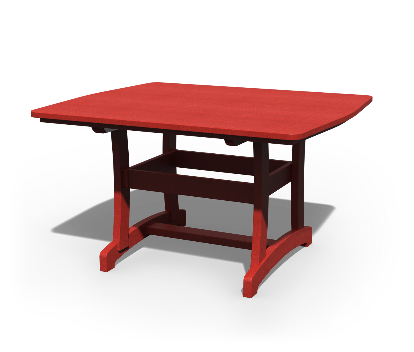Patiova Recycled Plastic 4'x4' Legacy Dining Table - LEAD TIME TO SHIP 3 WEEKS